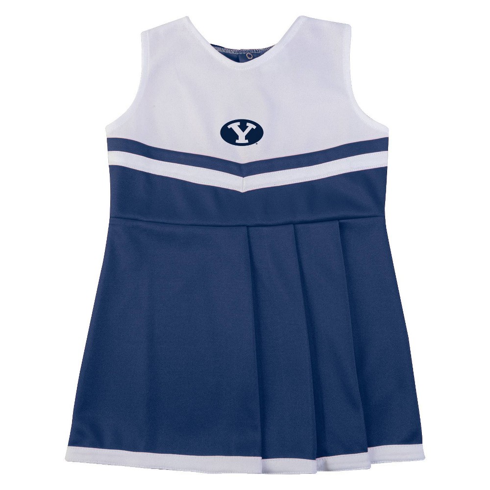 NCAA BYU Cougars Infant Girls' 2pc Cheer Dress Set - 18M