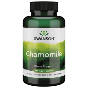 Swanson Herbal Supplements Chamomile 350 mg 120 Caps. - 1 of 2