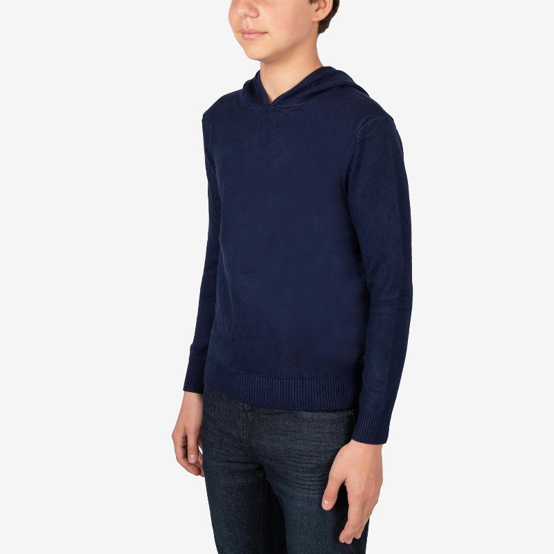 X RAY Boy's Basic Hoodie Sweater, 3 of 6