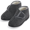 Collections Etc Braid Trimmed Slippers - 2 of 4