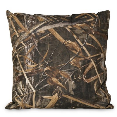 Realtree Max-5 Camouflage Square Pillow - 18" x 18" Inches