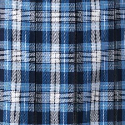 clear blue plaid