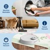 Modern Washable Area Rug for Living Room, Bow-knot Printed Floor Rug with Non Slip Backing, Low Pile Stain Resistant Carpet for Dorm - 3 of 4