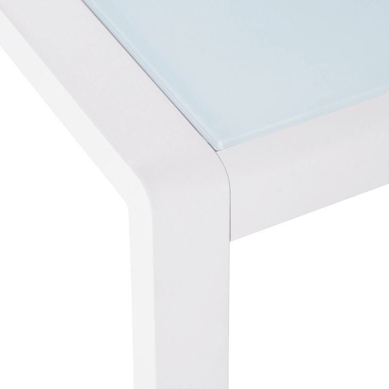 Cape Coral Aluminum Side Table White - Christopher Knight Home, 6 of 8