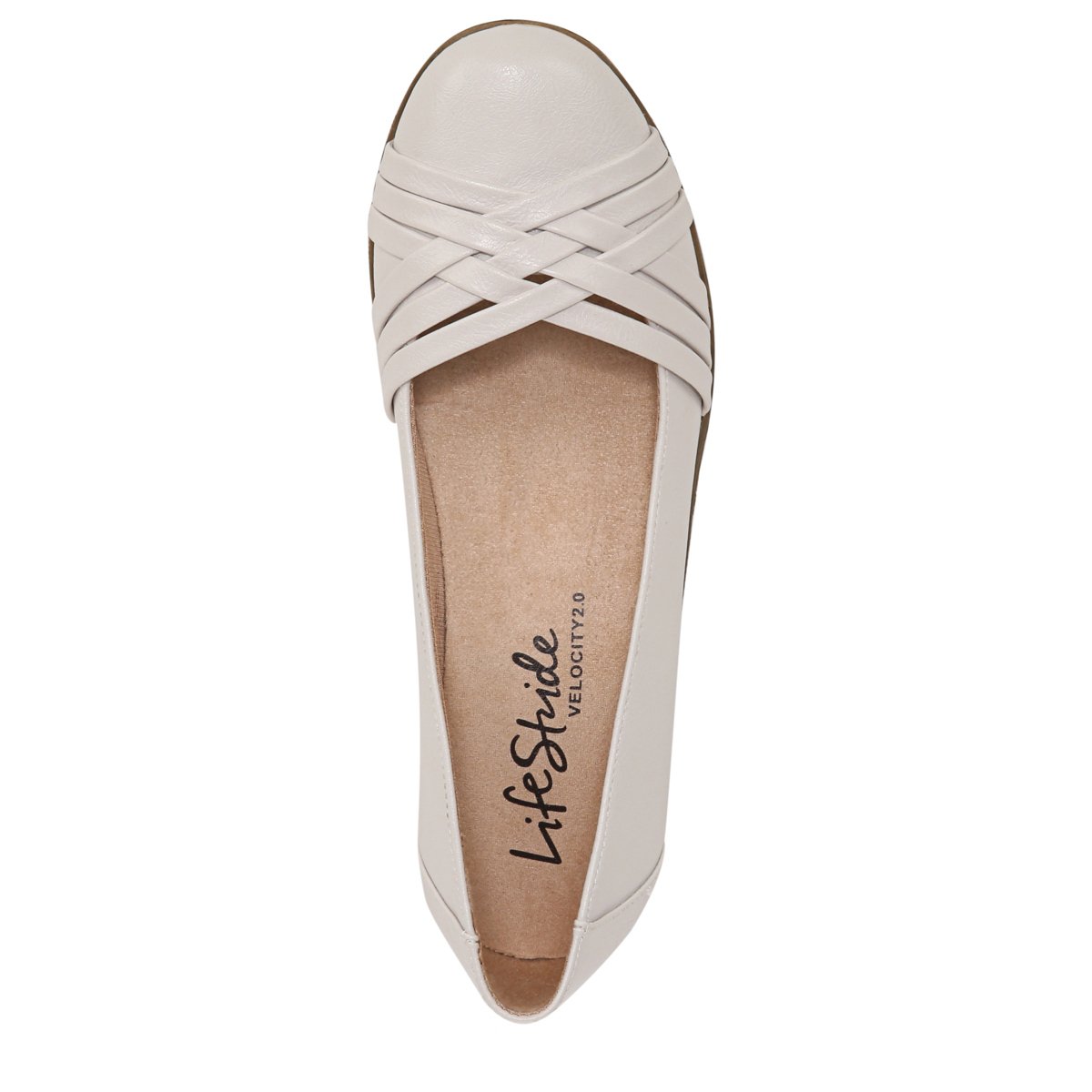 Обувь LifeStride Women's Incredible Ballet Flat Vanilla 11 M — фото 7