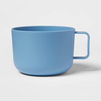 Complete Home Plastic Soup Mug Blue