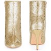 BLISSFUL STEP Women's Stiletto Heel Pointed Toe Party Sequin Dressy Ankle Boots - 2 of 4