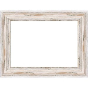 Amanti Art Alexandria Greywash Framed Dry Erase Magnetic Board - 1 of 4