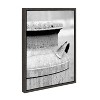 Kate and Laurel Sylvie Milk Can Framed Canvas by Jami Skarda, 18x24, Dark Gray - 2 of 4