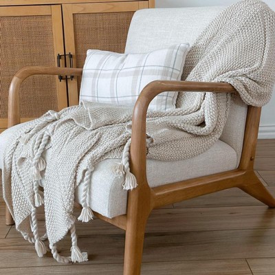 Project 62 esters wood arm online chair