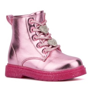 Olivia Miller Girl's Toddler Space Case Combat Boots - 1 of 4