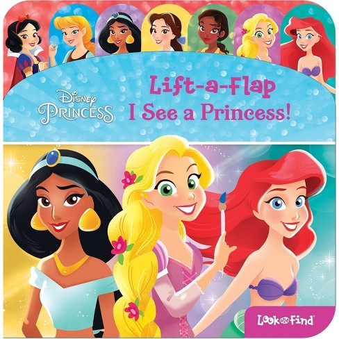 Disney Princess - I See A Princess! Lift-A-Flap Look and Find (Board Book) - image 1 of 4