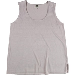 Anne Klein Womens Solid Tank Top - 1 of 2