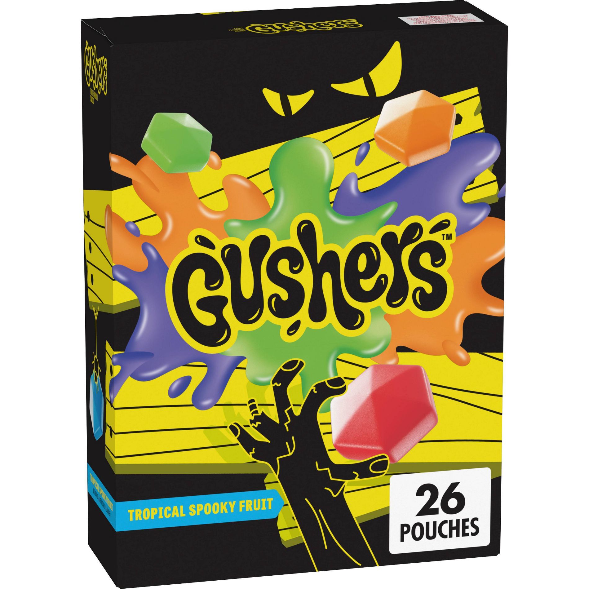 Fruit Gushers Spooky Halloween Mini Fruit Snacks - 11.44oz/26ct