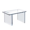 Azar Displays Clear Acrylic 11.75"W x 7.75"D x 8"H 1/2" Thick Deluxe Riser w/Bumpers - 3 of 4