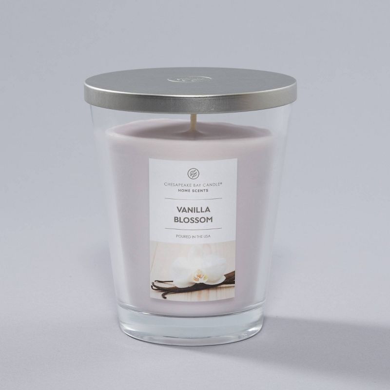 11.5oz Jar Candle Vanilla Blossom - Home Scents by Chesapeake Bay Candle, 1 of 9