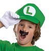 Disguise Boys' Super Mario Elevated Luigi Classic Accessory Kit Costume - Size One Size Fits Most - Green - 3 of 4