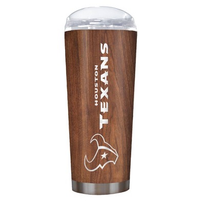 NFL Houston Texans 18oz Woodgrain Roadie Tumbler