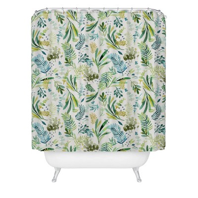 Tuscany Leaves Shower Curtain by Ninola Design - society6