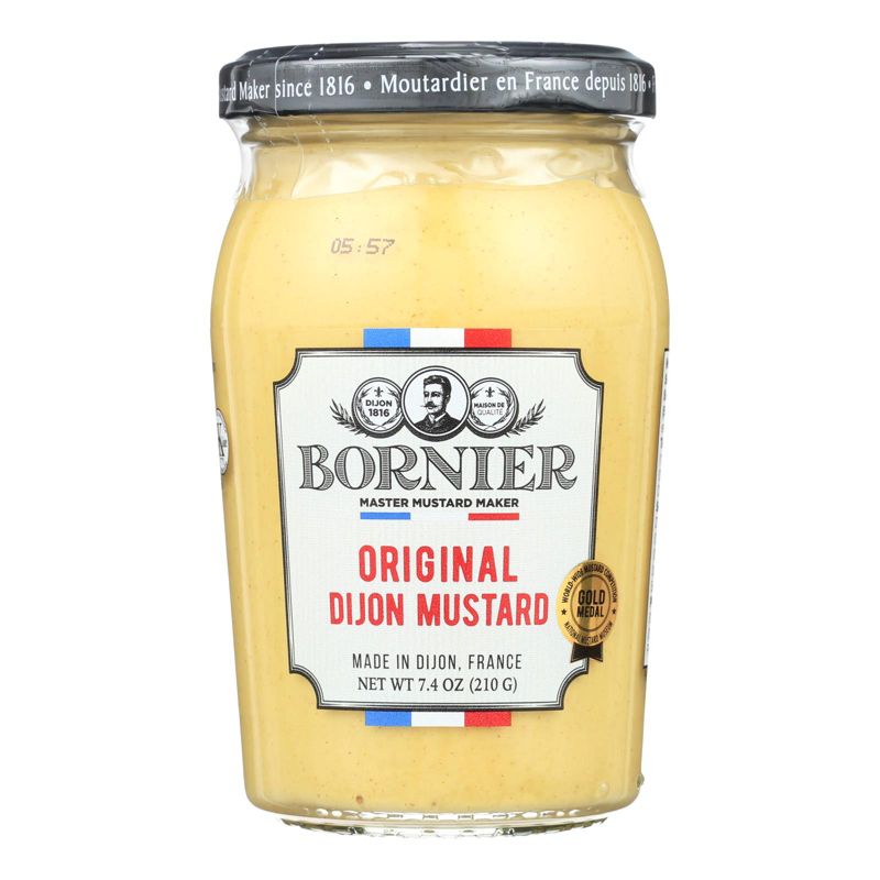 Bornier Original Dijon Mustard - Case of 6/7.4 oz, 2 of 8