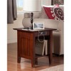 AFI Furnishings Nantucket End Table Set of 2 with Charger AW - 4 of 4