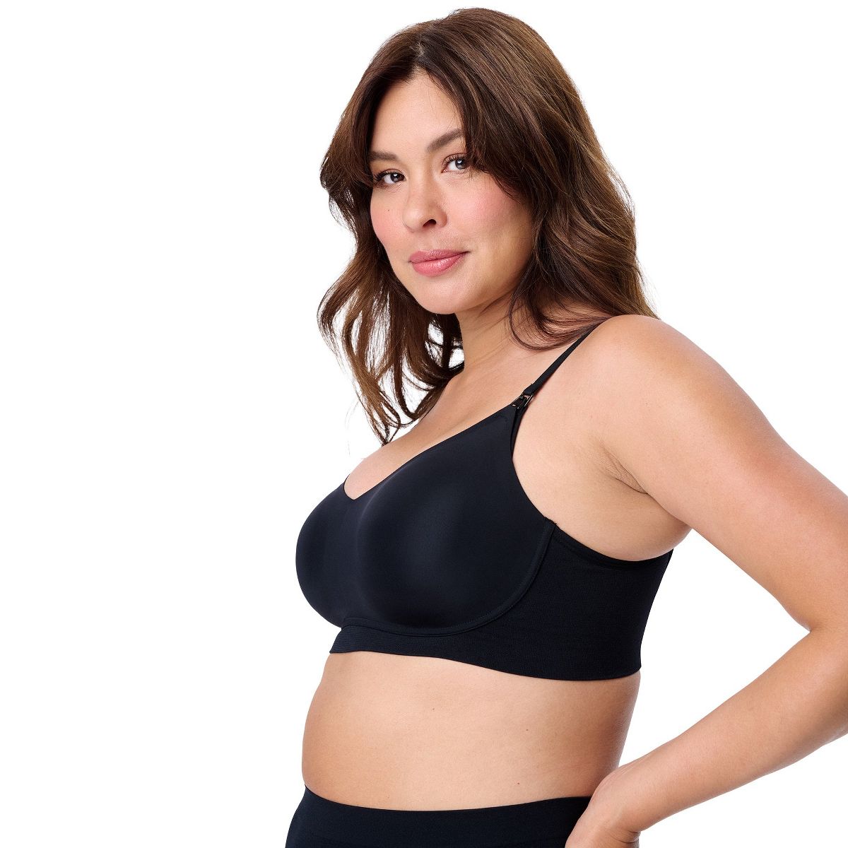 Motherhood Maternity Women's Maternity Wireless Micro Nursing Bra - thumbnail 4