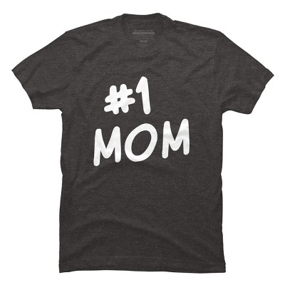 Men's Design By Humans Mother's Day 1# Best Mom in the World By happieeagle T-Shirt