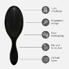 Detangler, Black, Soft, Flexible Bristles, Detangling Brush for Wet or Dry Hair - 2 of 4