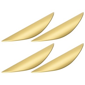 Unique Bargains Multi-Layer Electroplating Stylish and Elegant Sturdy and Durable Cabinet Pulls 4 Pcs - 1 of 4