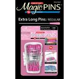 Taylor Seville Magic Pins - Extra Long Regular-Pink 100/Pkg