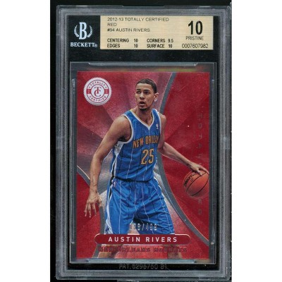 Austin Rivers Rookie 2012-13 Totally Certified Red #94 (pop 1 ...