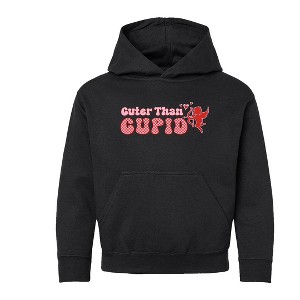 The Juniper Shop Cuter Than Cupid Youth Graphic Hoodie - 1 of 3