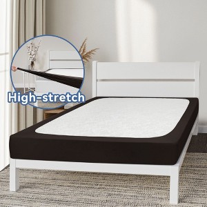 Ultra Soft Easy To Install Stretch Box Spring Cover - 1 of 4