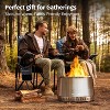 East Oak Fuoco 21" Smokeless Fire Pit - 4 of 4