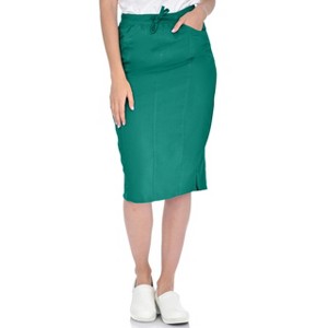 Medichic Women Professional Stretch Five Pocket 'Debra' Scrub Skirt Scrubs - 1 of 4