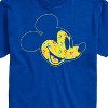 Men's - Disney - Mickey Face Fill Short Sleeve Graphic T-Shirt - 2 of 4