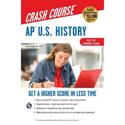 AP U.S. History Crash Course, Book + Online - (Advanced Placement (AP) Crash Course) 5th Edition by  Larry Krieger (Paperback)