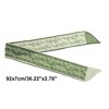 Unique Bargains Women's Fashion Flower Scarf Headband Green Beige 1 Pc - 4 of 4