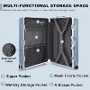 Luupatchy Business Aluminum Frame Zipperless Checked Luggage Hard Shell Suitcase with TSA Lock - 4 of 4