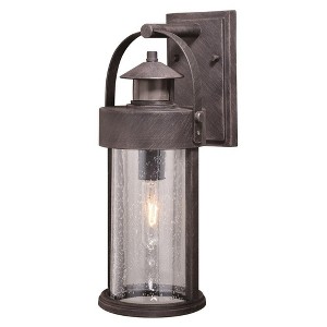 Vaxcel Cumberland 1 - Light Wall Light in  Rust Iron - 1 of 4