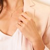 Beaded Ring Pink Cubic Zirconia 14k Gold Ring - In Season Jewelry - 3 of 3