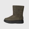 Alpine Swiss Zoey Womens Winter Boots Waterproof Snow Booties Faux Fur Lined Shoes - 2 of 4