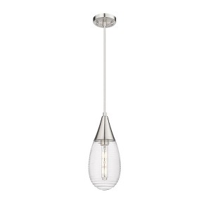Malone - 1 Light Pendant In Contemporary Style-14.63 Inches Tall and 6 Inches Wide - 1 of 1