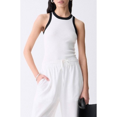 Women's Lisboa Contrast Knit Tank - DELUC