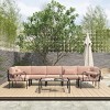 Kumasinova 15" Rectangle Patio Couch Pillows,Weather-Resistant Beds Pillow with Soft Foam Fill,Outdoor Decorative Pillows for Bed and Garden,Pink - 4 of 4