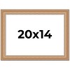 PosterPalooza | Weathered Yellow Picture Frame - UV Acrylic, Backing Board, Hanging Hardware Included - 2 of 4