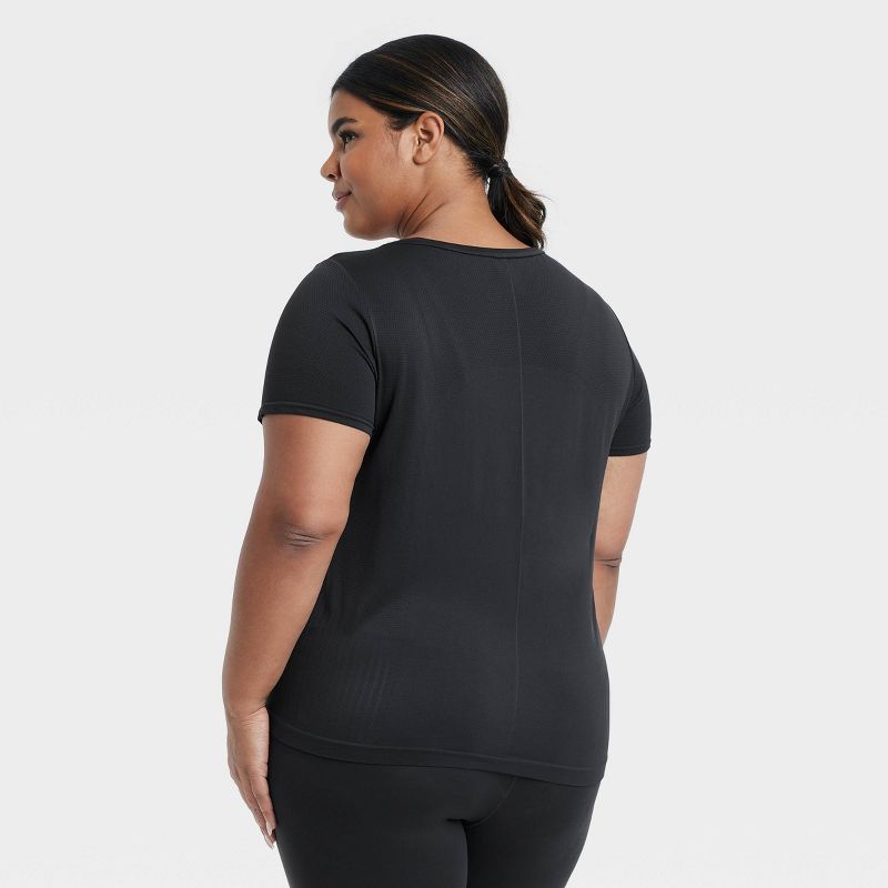 Women's Seamless Short Sleeve Shirt - All In Motion™, 2 of 4