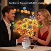 1011pcs Sunflowers Bouquet Botanical Collection Building Set for Adults and Kids Aged 8+ - 4 of 4