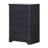 South Shore Summer Breeze 5 Drawer Kids' Chest Blueberry - 3 of 4