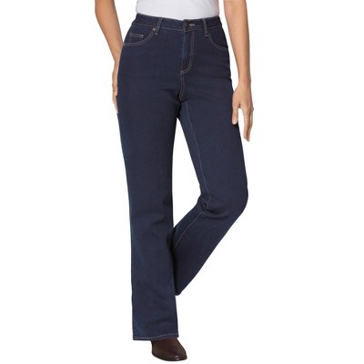 Woman Within Women's Plus Size Comfort Curve Bootcut Denim Jean